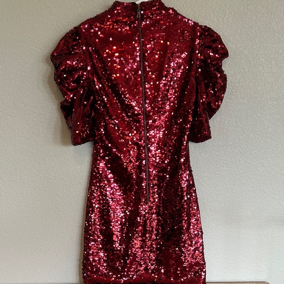 Alice + Olivia Brenna Sequin Bodycon Dress - Picture 10 of 13